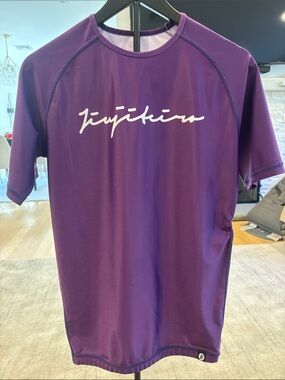 jiujiteiro Performance Purple Ranked BJJ Rash Guard